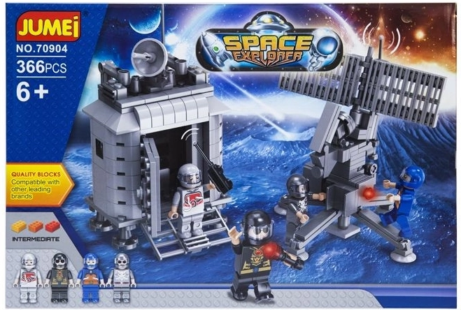Jumei Space Explorer építőkészlet – űrküldetés 366 darabbal - 1 db