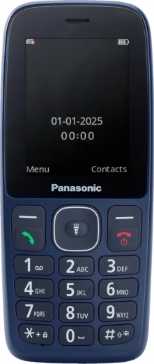 Panasonic 4G-s senior telefon, kék