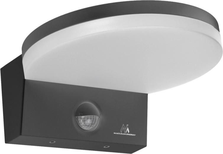 Kültéri LED fali lámpa mozgás- és alkonykapcsoló érzékelővel