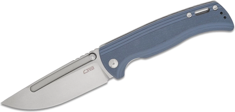 CJRB Resource összecsukható kés 10,6 cm, stonewash, szürke G10