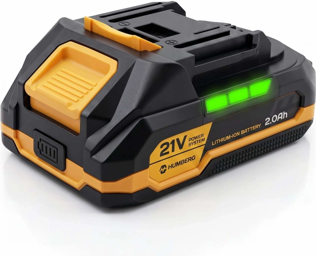 Humberg Li-Ion akkumulátor 21 V 2 Ah elektromos szerszámokhoz (5 cella)