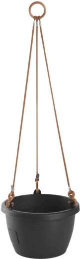 MARINA 25 önöntöző függő virágláda, antracitszürke