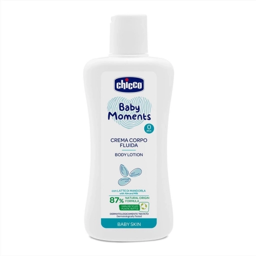 Chicco Baby Moments mandulatejes testápoló 200 ml