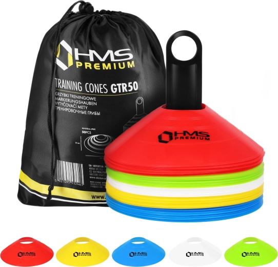 HMS PREMIUM jelölőkúpok, 50 db