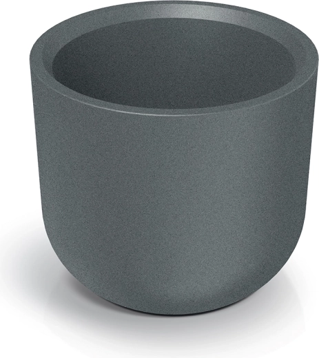 Molta Round High virágtartó 60 cm gránitszürke