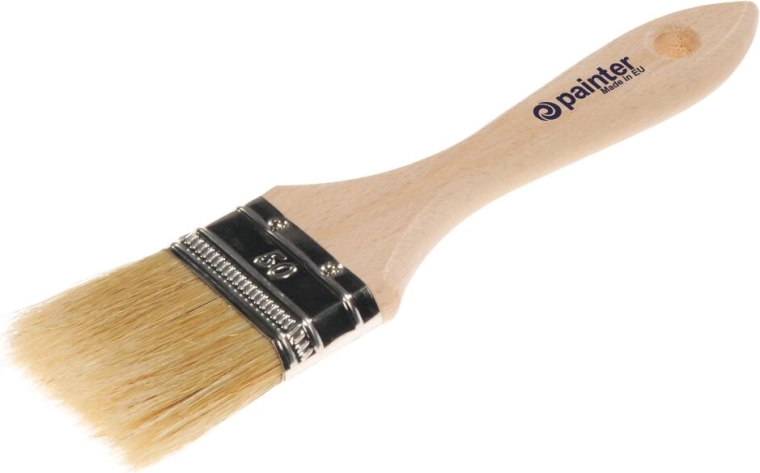 Lapos festőecset 63 mm fa nyéllel