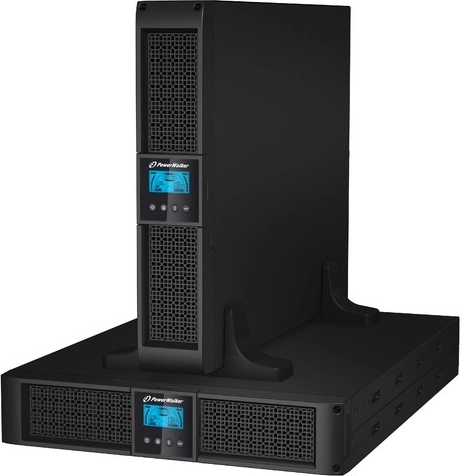 Rackbe szerelhető, line-interaktív UPS szünetmentes tápegység 1000 VA LCD kijelzővel