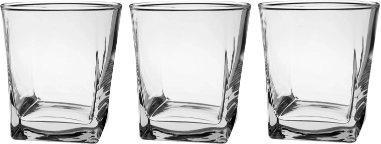 Carre whiskys pohár 310 ml (3 db)