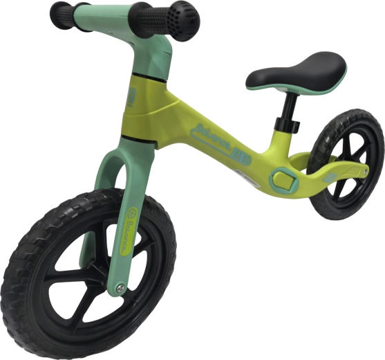 Balance Bike gyerek futóbicikli limezöld