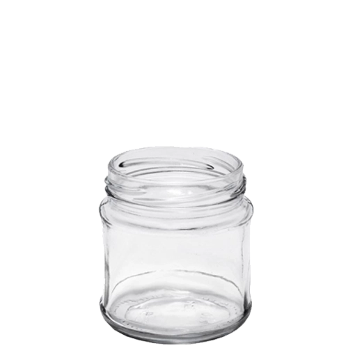 212 ml-es befőttesüveg 66 mm-es tetővel – 12 darabos készlet