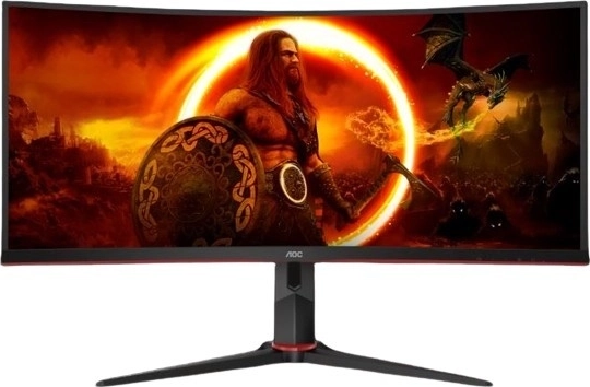 Ívelt Monitor Játékosoknak 34 hüvelyk 180Hz