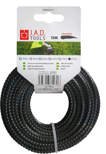 PROFI fogazott damil fűkaszához, 3,0 mm, 15 m