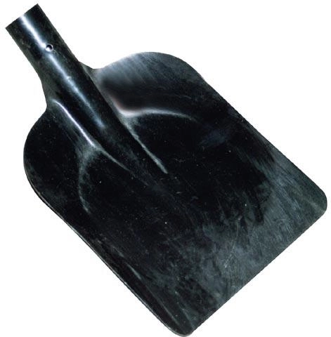 19 cm-es lapát nyél nélkül, fekete