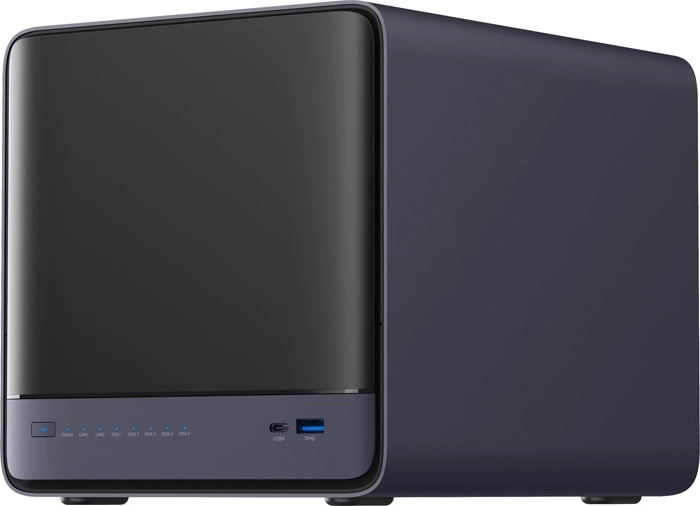 Minisforum NAS N5 Air mini PC NAS funkciókkal, AMD Ryzen 7 255, 16 GB RAM és 64 GB SSD