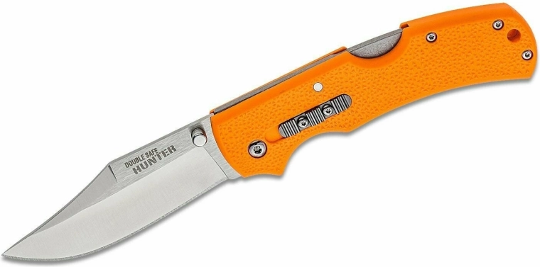 Cold Steel Double Safe Hunter Orange zárható vadászkés (összecsukható bicska) 8,9 cm