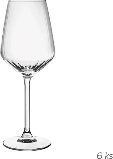Carre Optics borospohár 385 ml, 6 db
