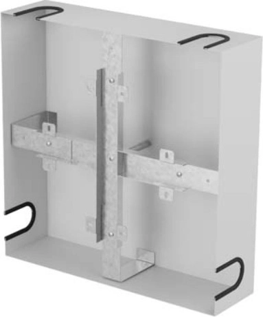 Lanberg kábelráhagyás-tartó állvány 400 × 400 mm szürke - 1 db