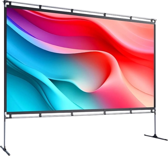 Hordozható JMGO 100" vetítővászon hordtáskával