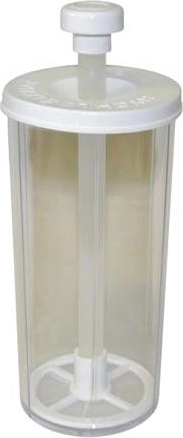 Kézi cappuccinóhabosító – átlátszó műanyag