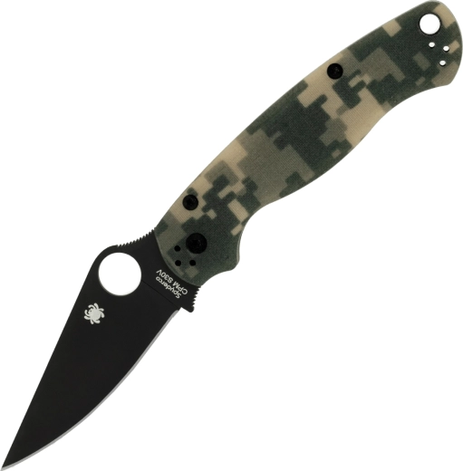 Spyderco Para Military 2 digital camo zsebkés