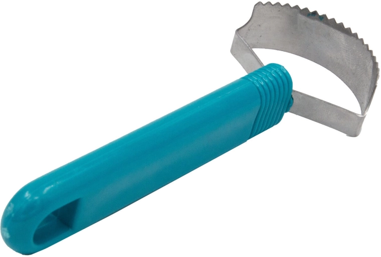 Haltetőpikkely-eltávolító kaparó