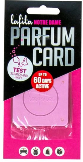 LAFITA Notre Dame autós légfrissítő, rózsaszín