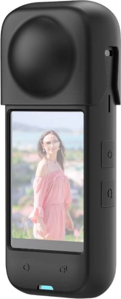 PULUZ szilikon védőtok Insta360 X4-hez, fekete