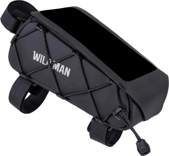 WildMan GX100 fekete kerékpár váztáska
