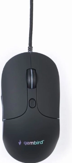 USB egér megvilágítással, 6 gombbal