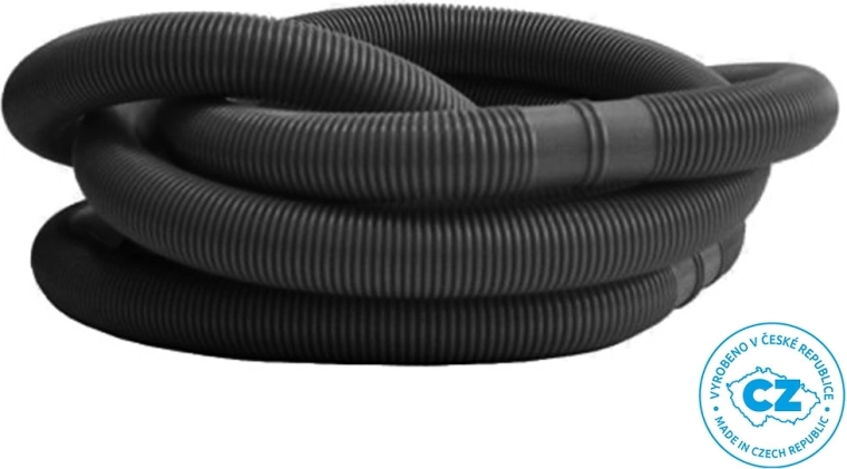 Medencecső 32 mm (5/4") 10 m fekete