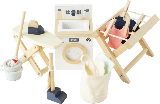 Le Toy Van mosókonyhai bútor babaházhoz