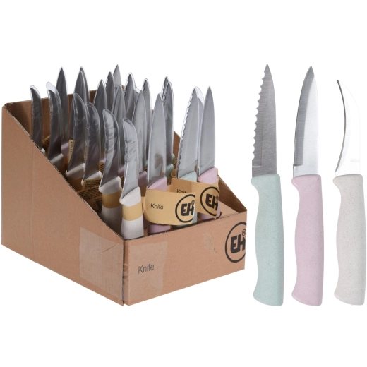 Rozsdamentes kések – 3 változatból álló készlet