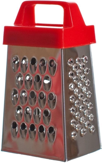 Mini piramis reszelő rozsdamentes CULINARIA Red