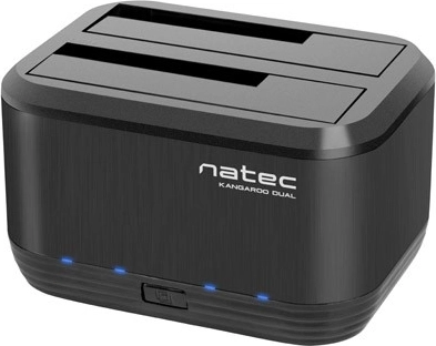 HDD dokkolóállomás Natec Kangaroo Dual SATA 2.5'' + 3.5'' USB 3.0