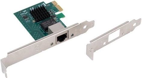 PCIe hálózati kártya 2,5GbE RJ45 (PCI Express x1) low-profile rögzítőkerettel