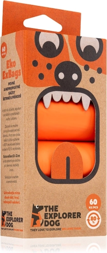 Explorer Dog ökológiai kutyaürülék-zacskók 60 db