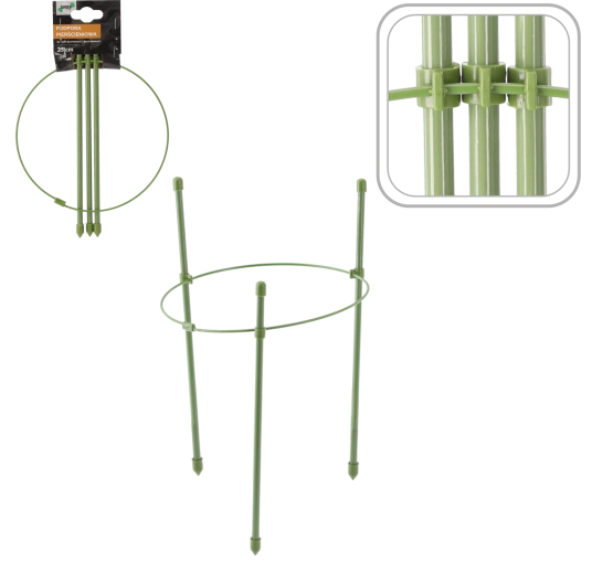 Kör alakú növénytámasz 25 cm