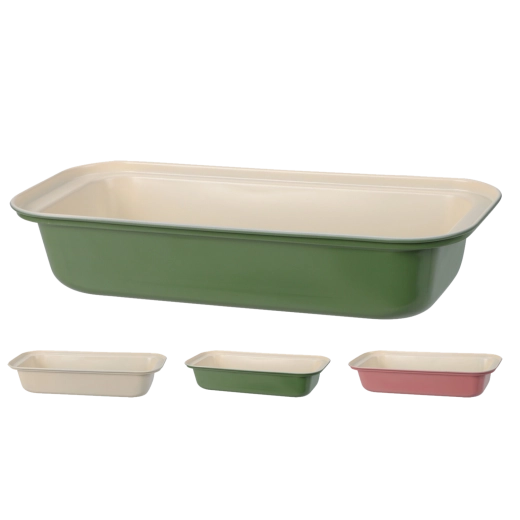 LA CUCUNO 30 × 13 × 6 cm szénacél kenyérsütő forma