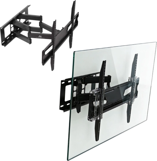 TV-tartó 37–80 hüvelykes MC-723, 45 kg, univerzális, max. VESA 600×400, fekete