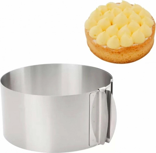 Állítható tortakarika 15 cm