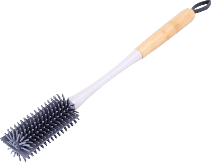 Palackkefe bambusz nyéllel, 37 cm, TORO