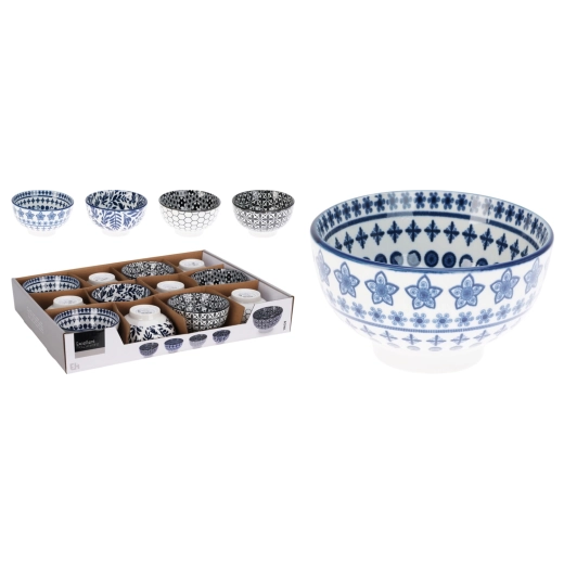 Porcelán tál 11,5 × 6 cm