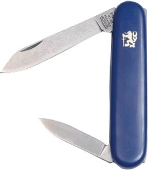 Rozsdamentes acél zárható zsebkés műanyag markolattal