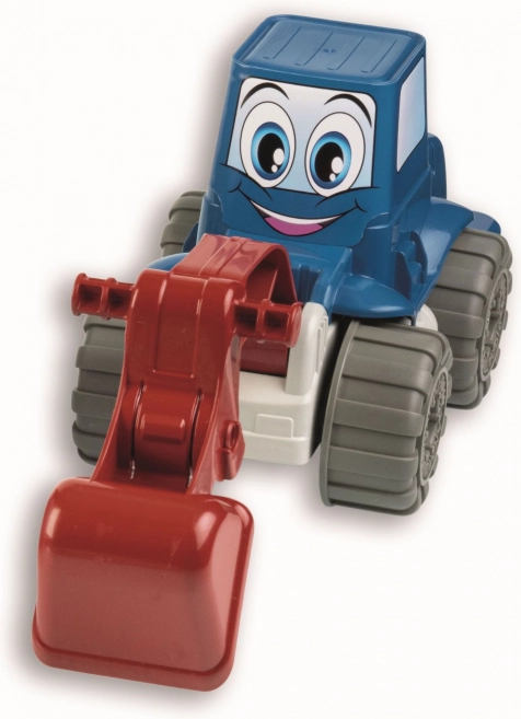 Androni újrahasznosított vidám kotrógép Happy Truck 36 cm