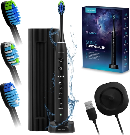 Berdsen Galaxy szónikus fogkefe fekete
