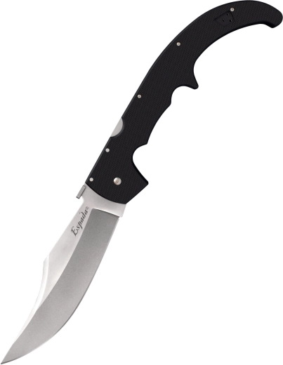 Cold Steel XL Espada – nagy G10 zsebkés, fekete, 19 cm
