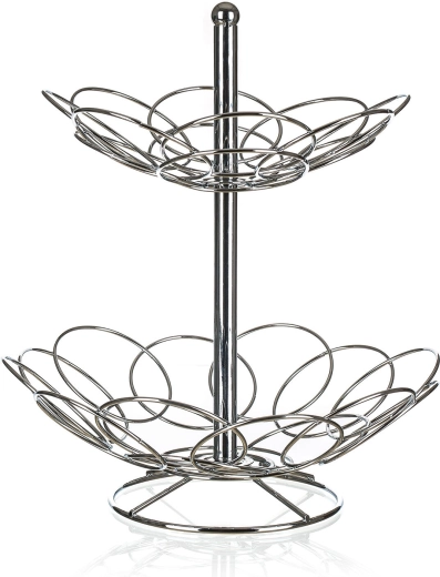 LINEA drótos konyhai állvány 30 × 33 cm, króm