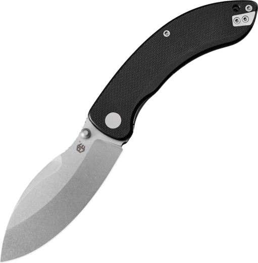 Petrified Fish Zonda zsebkés 9,5 cm, stonewash, fekete G10