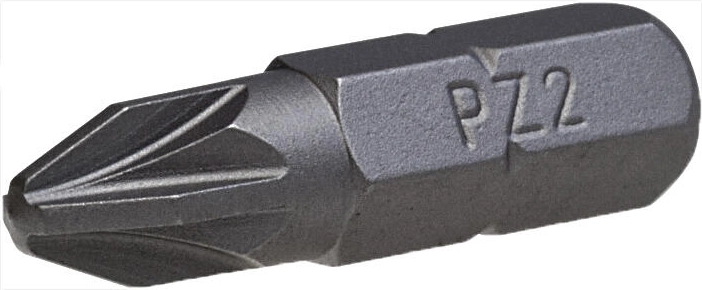 PZ3 bit 25 mm, 3 db-os készlet STALCO