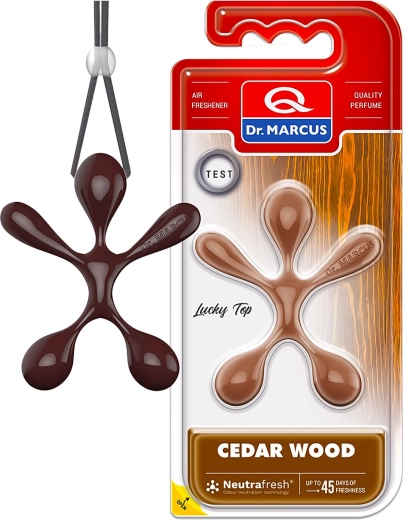Dr. Marcus Lucky Top autóillatosító – Cédrusfa